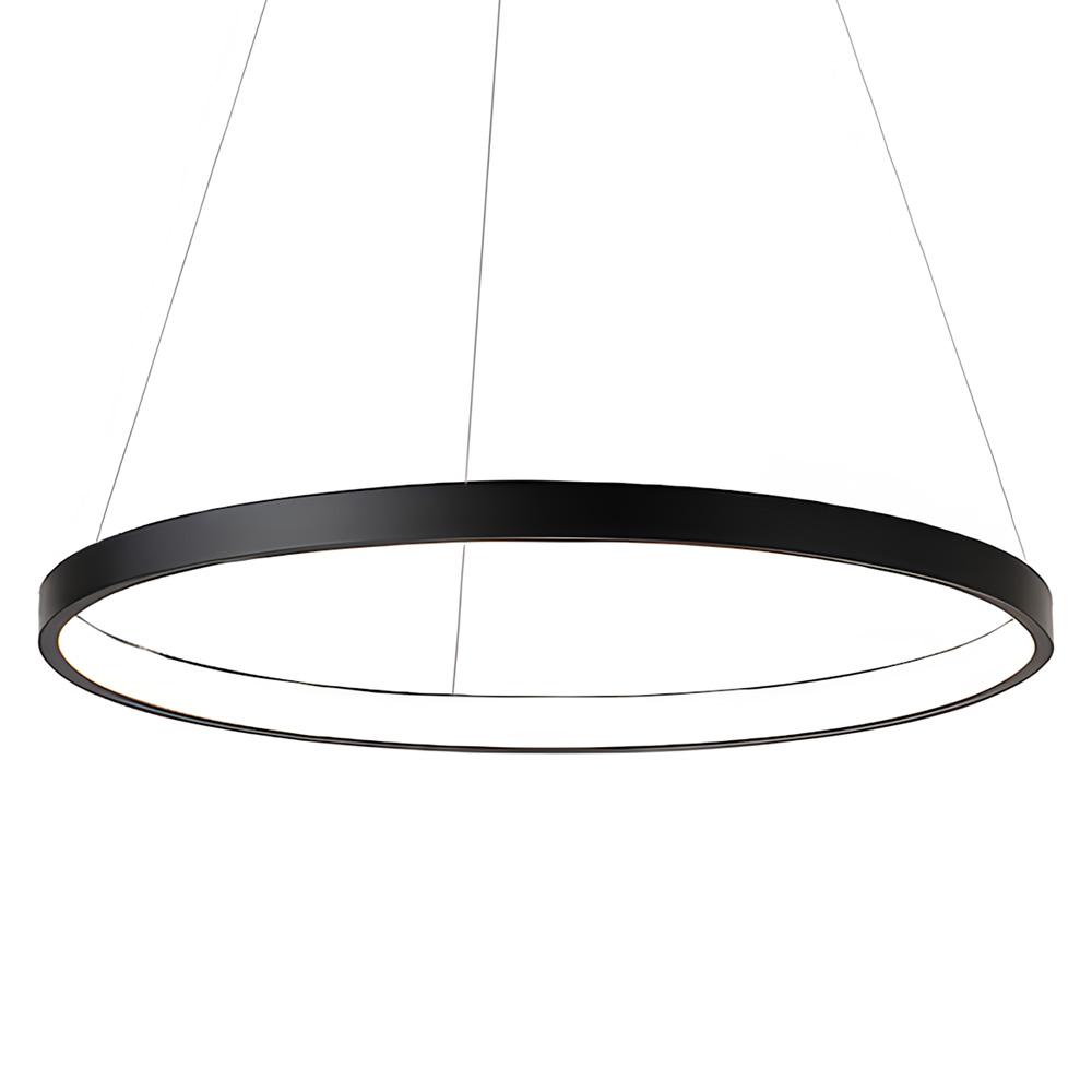 TAKLAMPA HÄNGANDE LHJ011-CP 40 cm Svart
