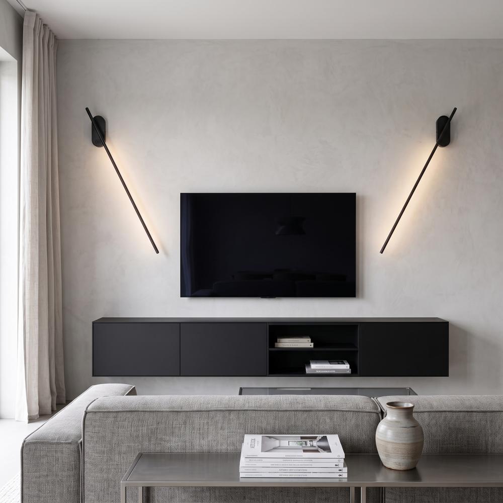 VÄGGLAMPA TILL VARDAGSRUM LED NEUTRAL 12W 92CM APP584-1W
