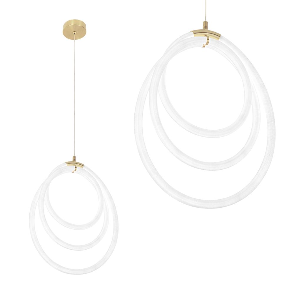 HÄNGLAMPA LED G016-CP GULD