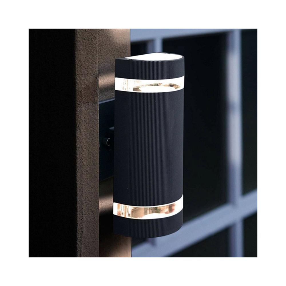 Halvrund Fasadlampa FSBD014A Svart
