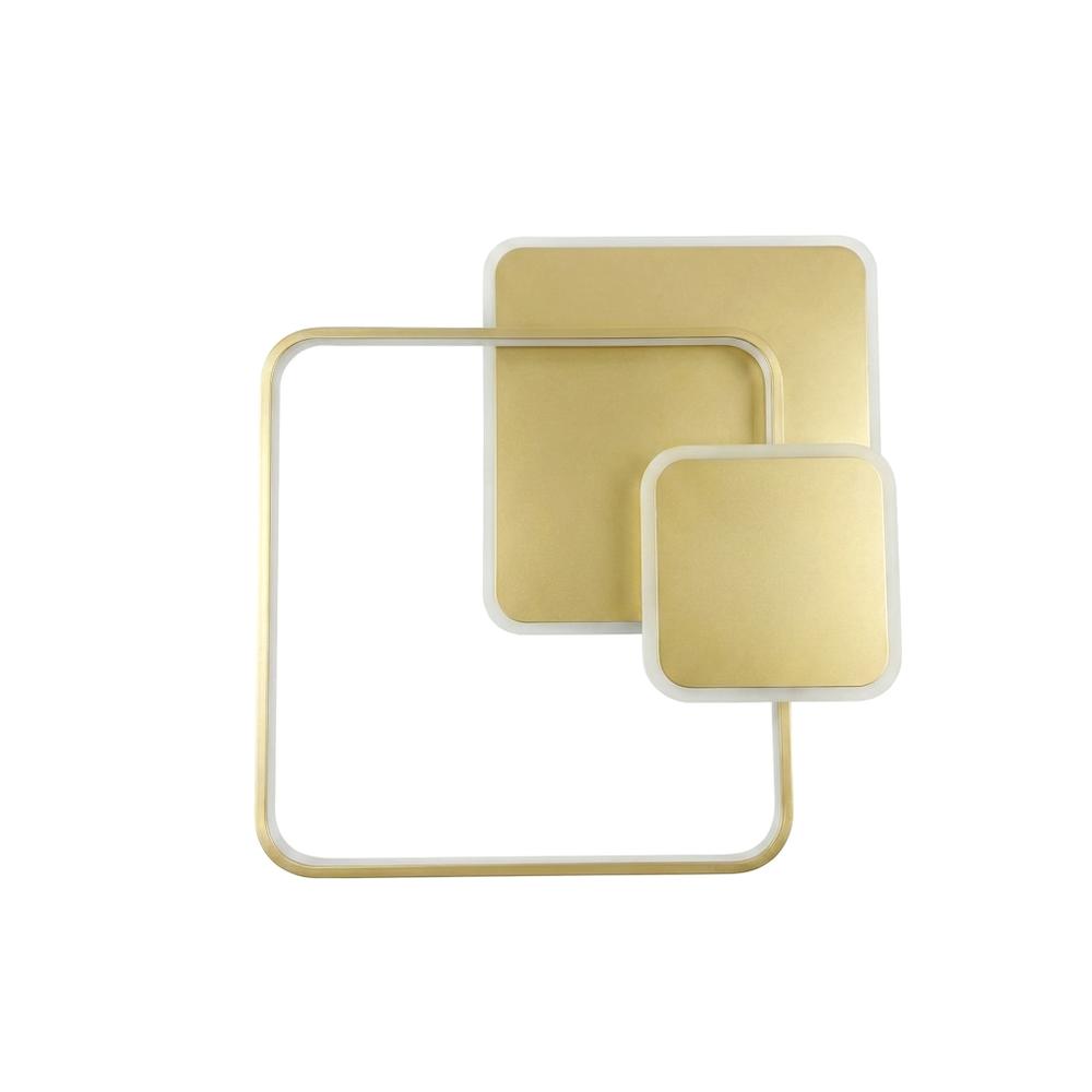 Taklampa APP1713-C LED-plafond GULD + fjärrkontroll