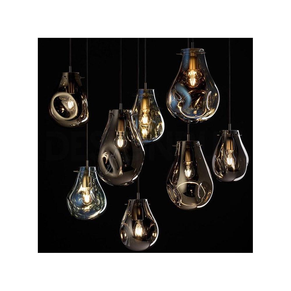Glaslampa i tak Amber APP328-1CP