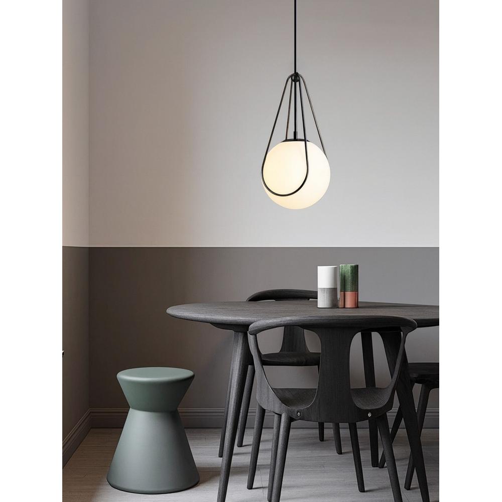 HÄNGENDE TAKLAMPA APP1792-1CP 20 cm Svart