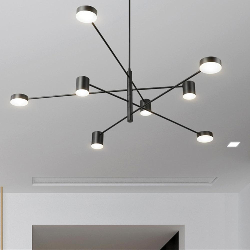 Modern taklampa med 8 armar APP598-8C