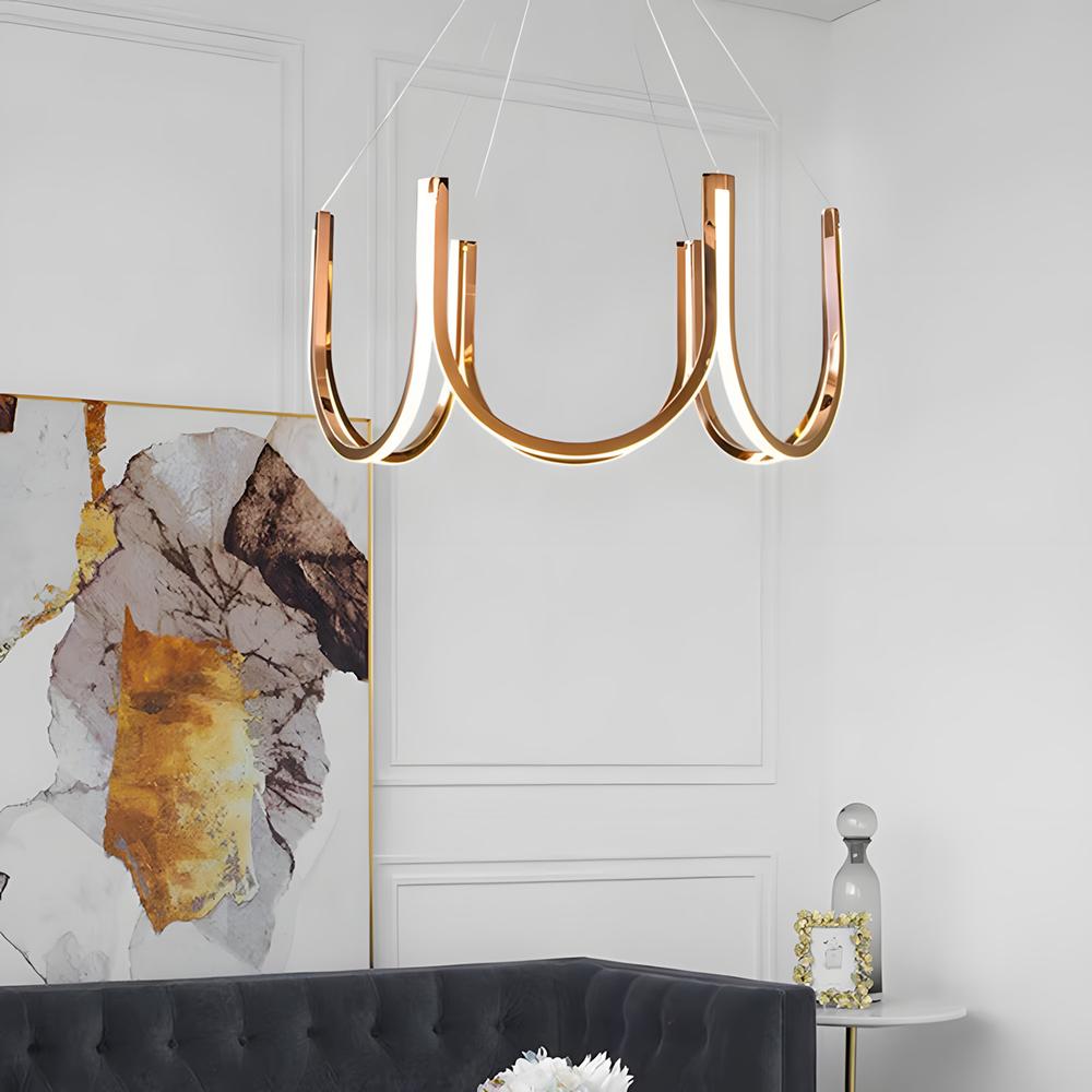 HÄNGLAMPA LED APP1749-CP Guld