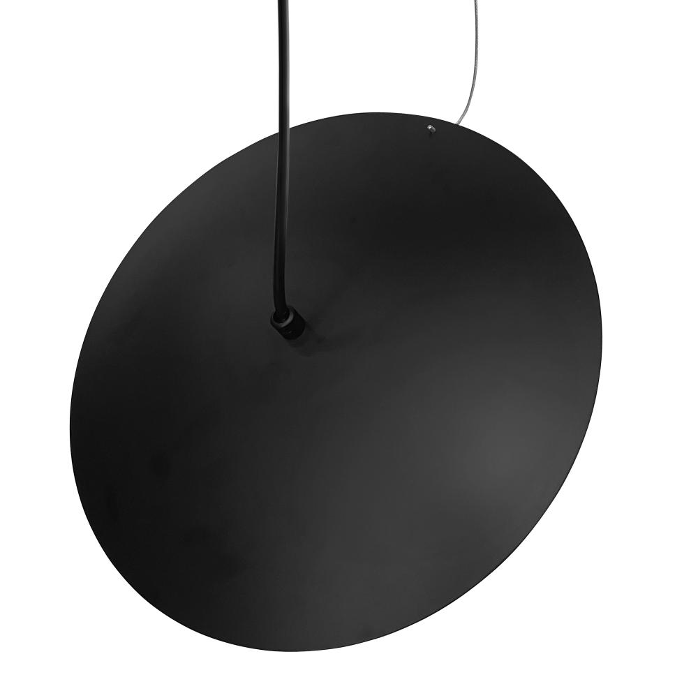 TAKLAMPA HÄNGANDE APP1417-CP svart/guld