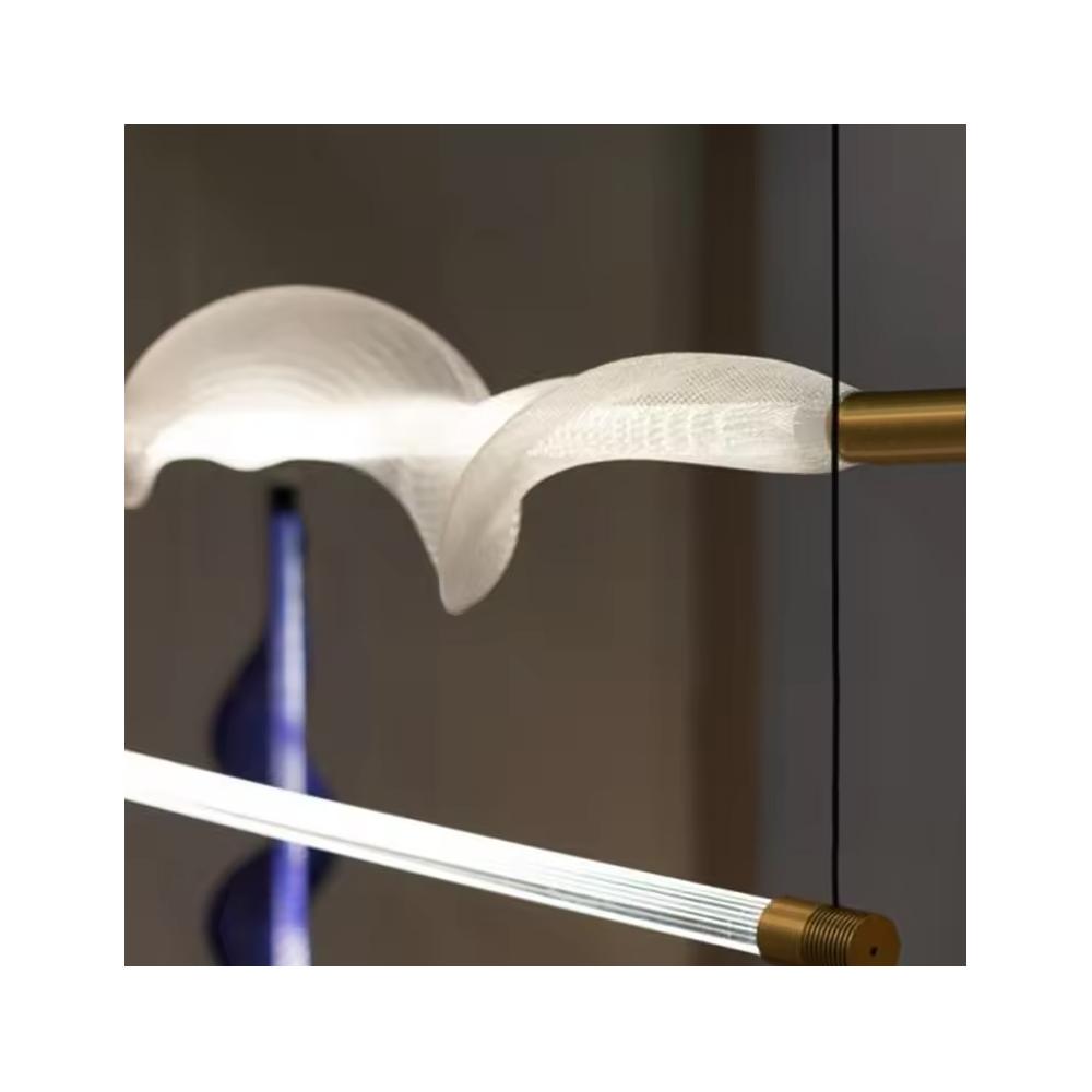 HÄNGANDE LED TAKLAMPA APP1445-CP Guld