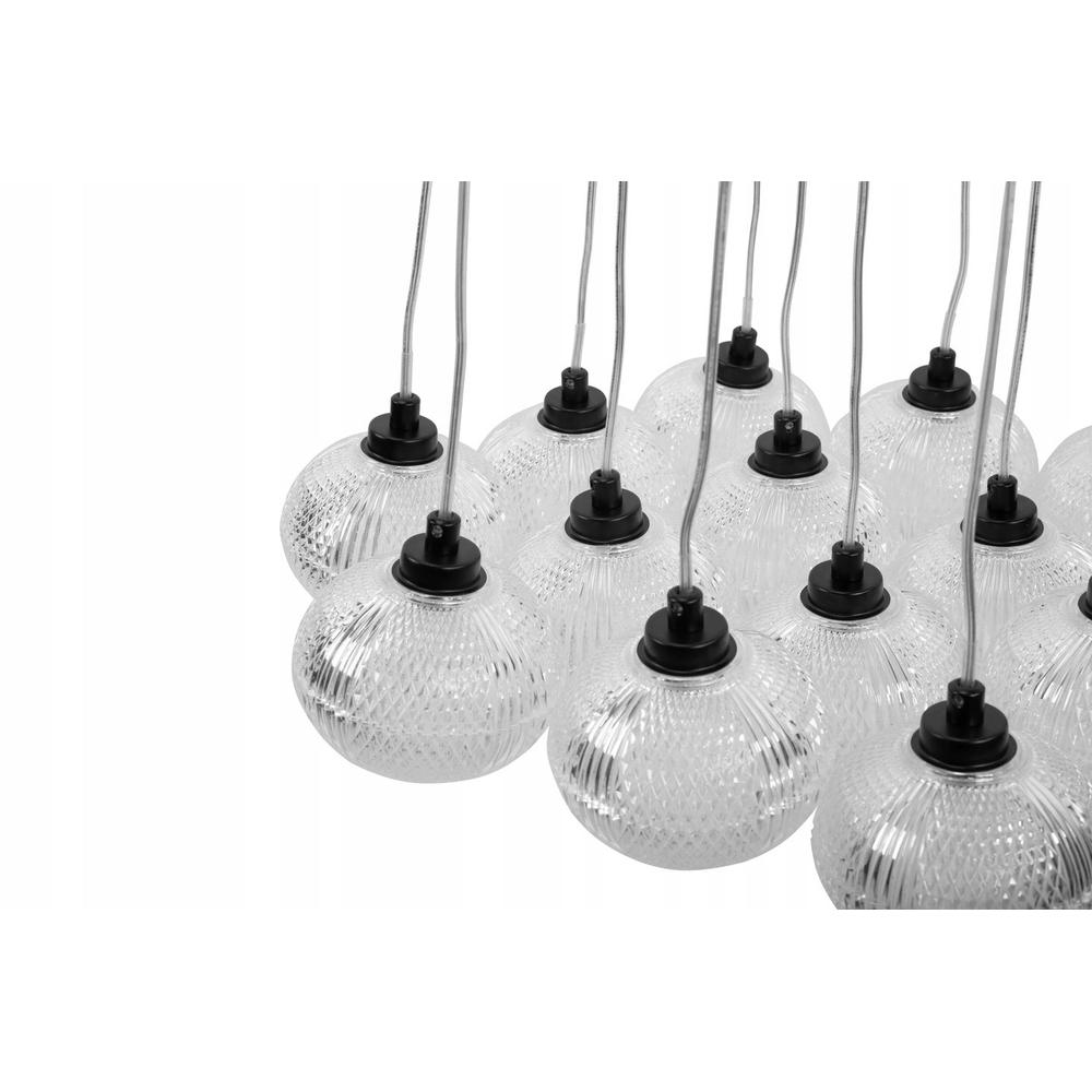 TAKLAMPA MS024-13CP Svart