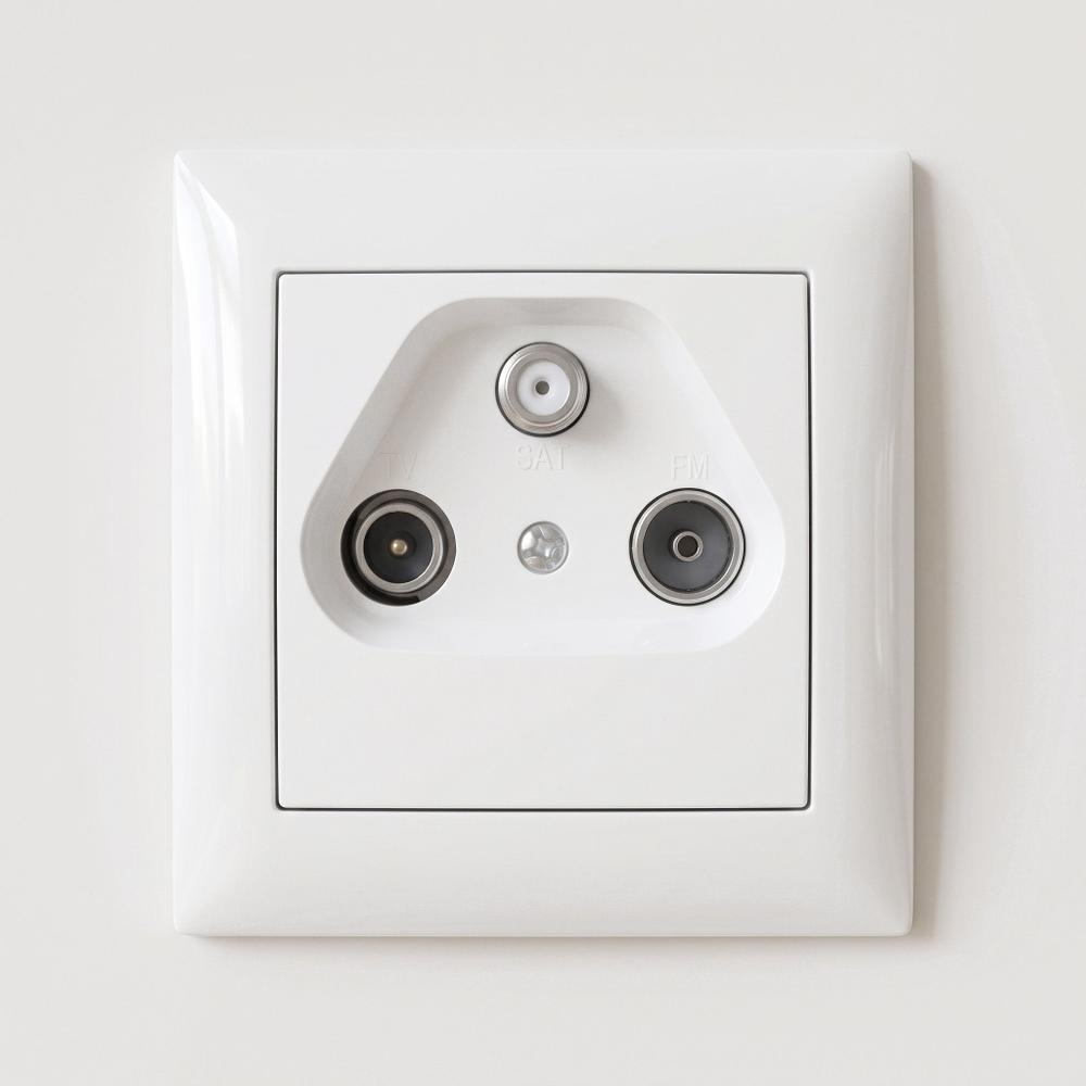 RTV-SAT Antenos Lizdas su Rėmeliu OSTE JNH011-A WHITE