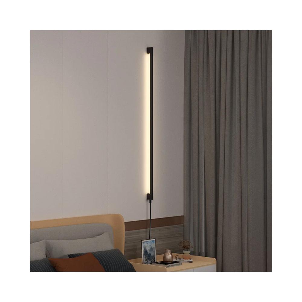VÄGGLAMPA LED LHJ064-W 100cm SVART