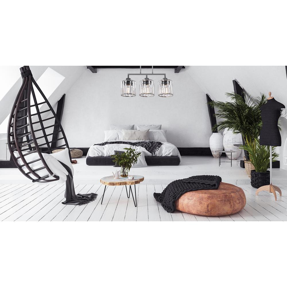 HÄNGLAMPA GLAMOUR 3xE27 392228 KROM
