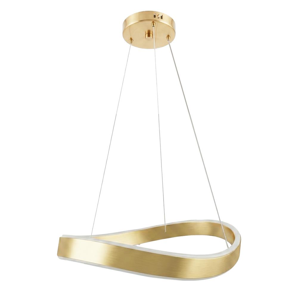 HÄNGANDE TAKLAMPA SWE065-CP 40cm BRUSH GOLD