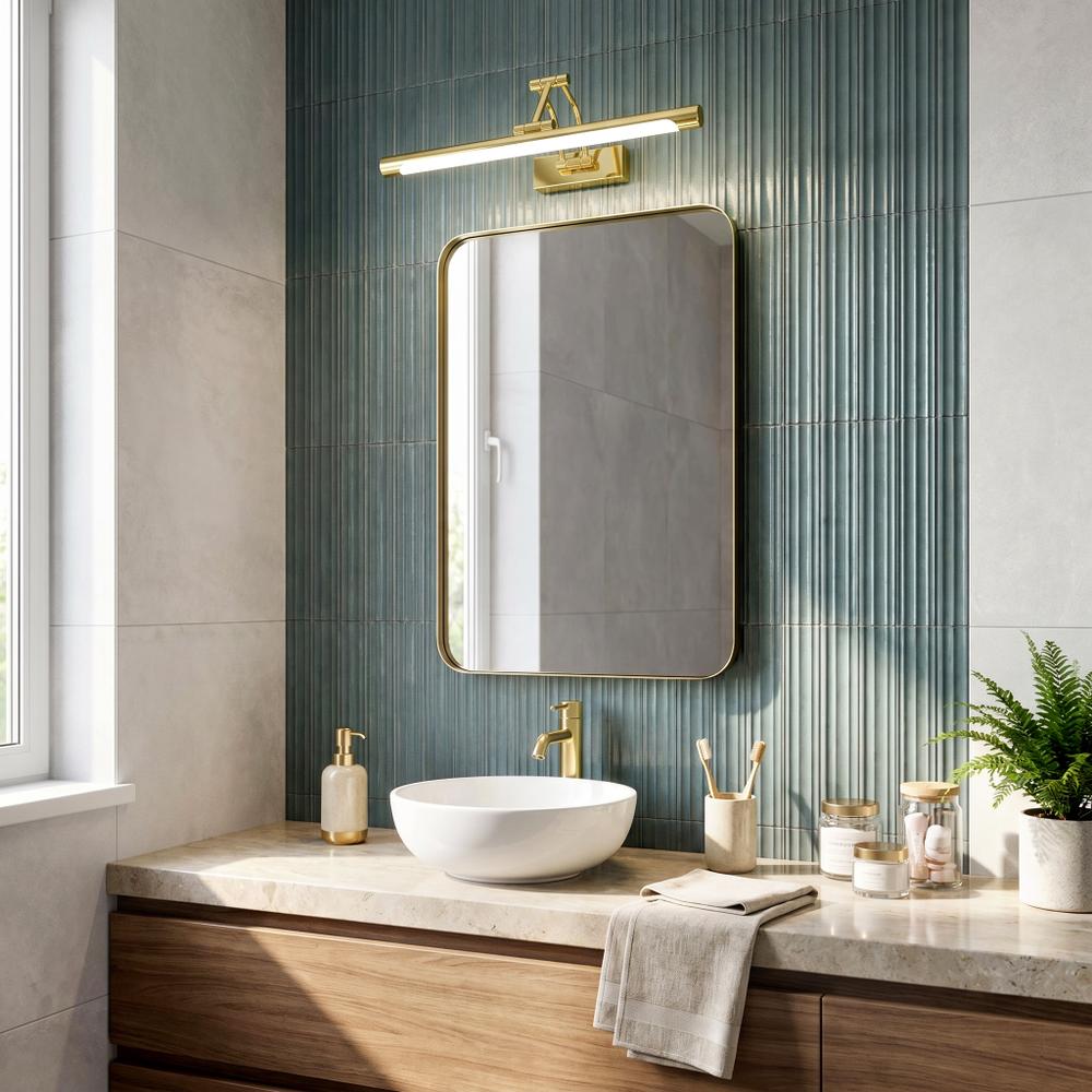 Badrum vägg LED-lampa SWE019-1W Gold
