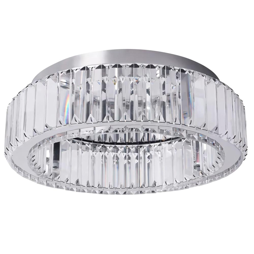 KRYSSTALLAMPA PLAFOND APP1744-C 50 cm KROM