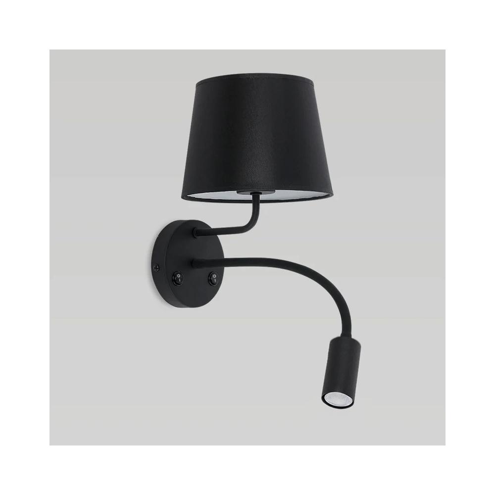 VÄGGLAMPA VÄGGLYKTA APP1610-2W Svart