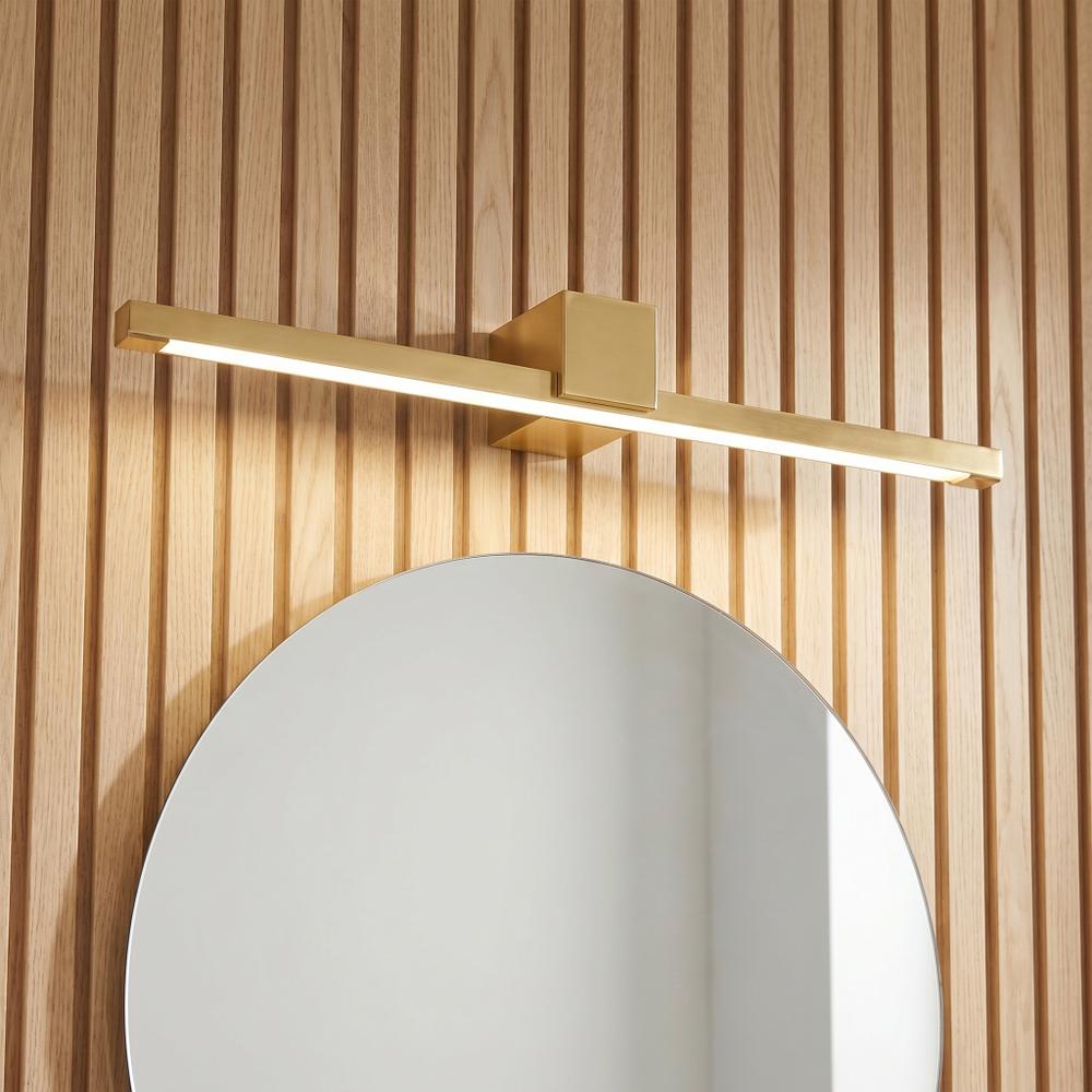 Badrum vägg LED-lampa SWE044-1W 60cm GOLD
