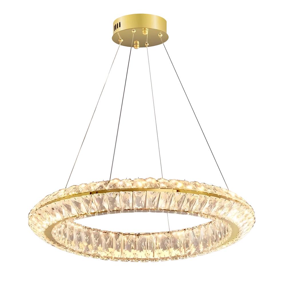 HÄNGENDE LED TAKLAMPA APP1768-CP Guld 60 cm
