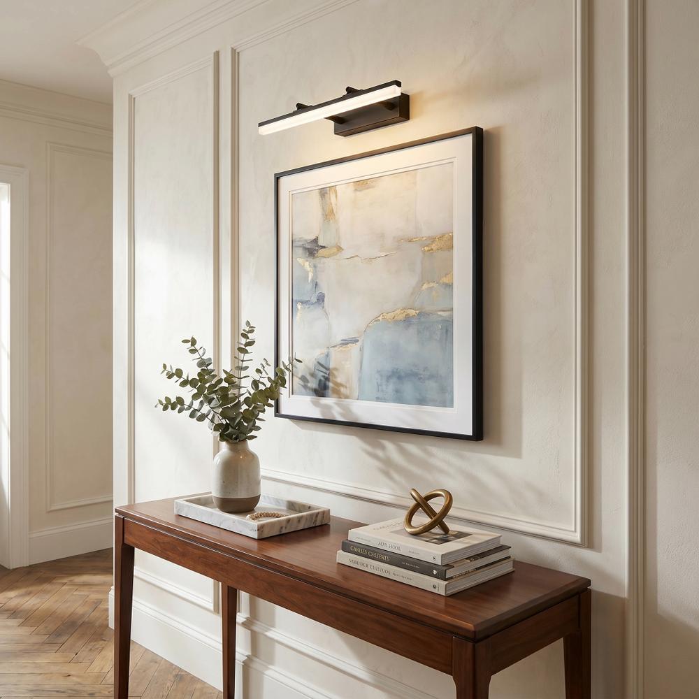 Badrum vägg LED-lampa APP1878-1W 40cm BLACK