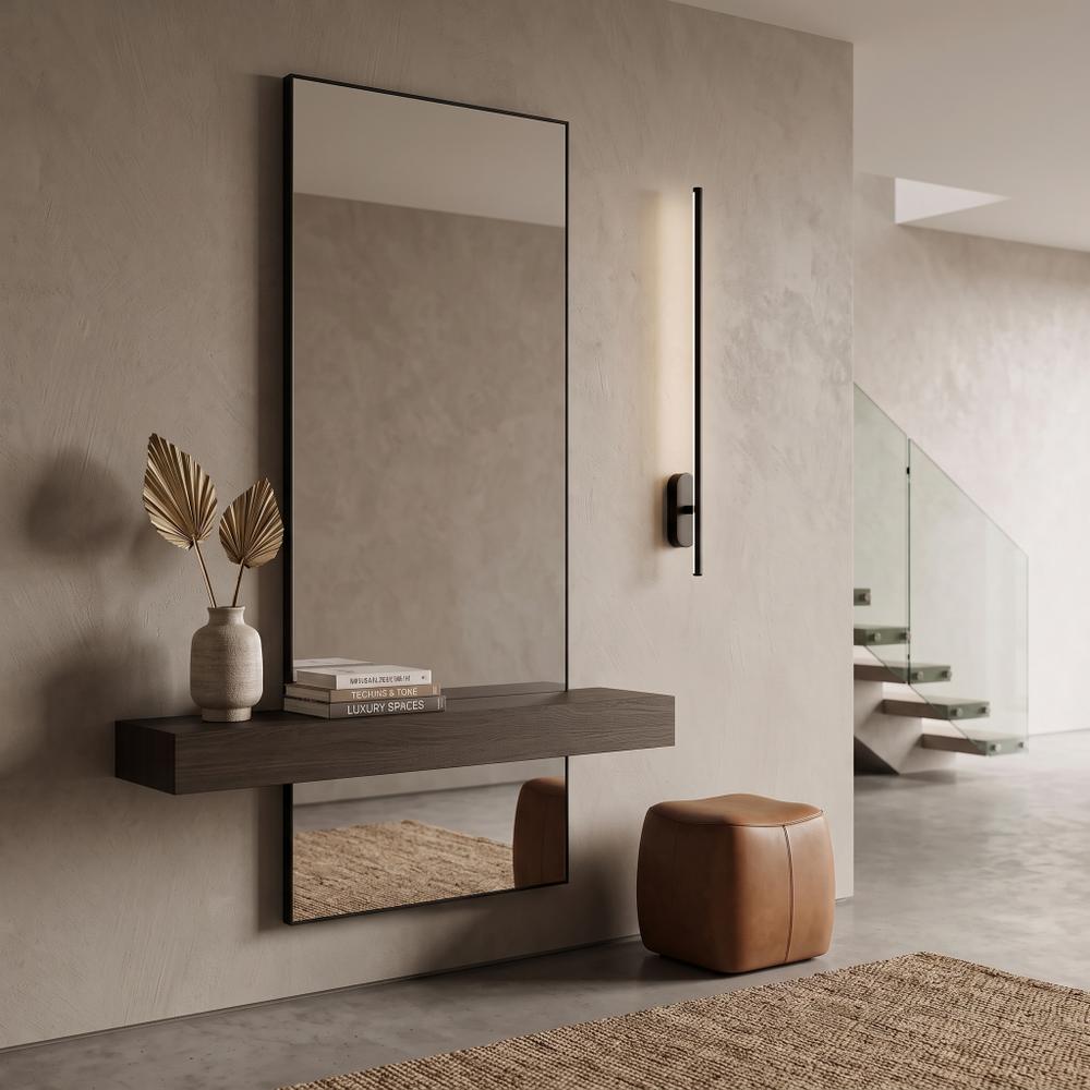 VÄGGLAMPA TILL VARDAGSRUM LED NEUTRAL 12W 92CM APP584-1W