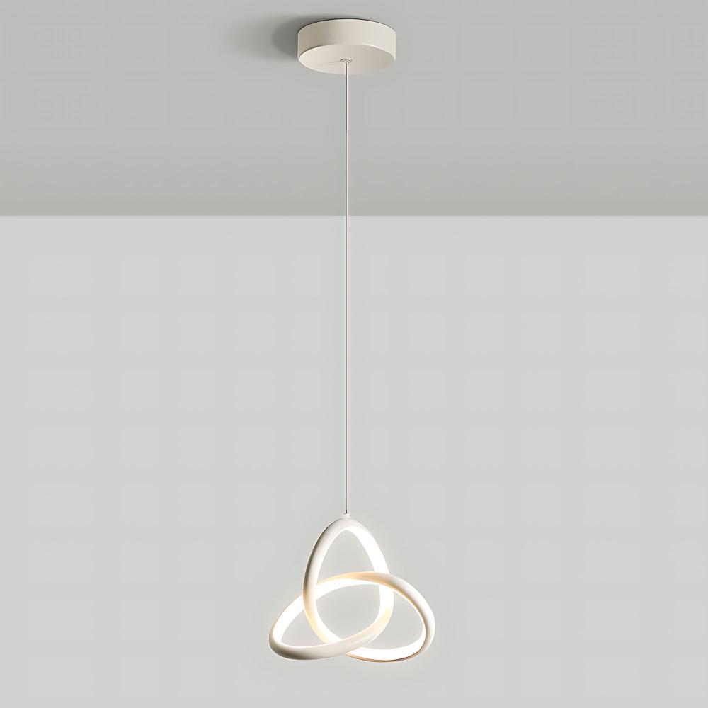 TAKLAMPA HÄNGANDE LED APP1783-CP VIT