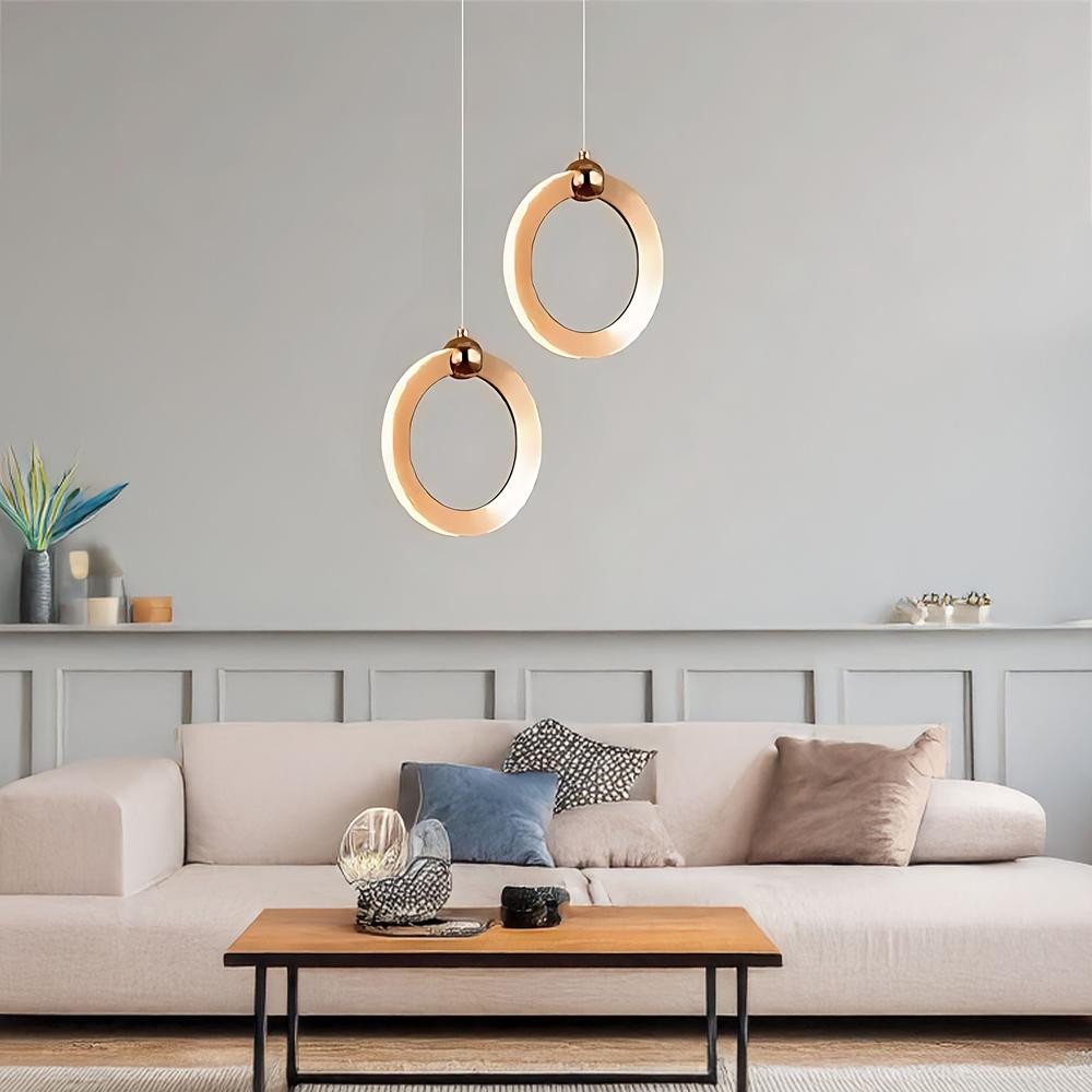 TAKLAMPA HÄNGANDE LED LHJ101-1CP GULD