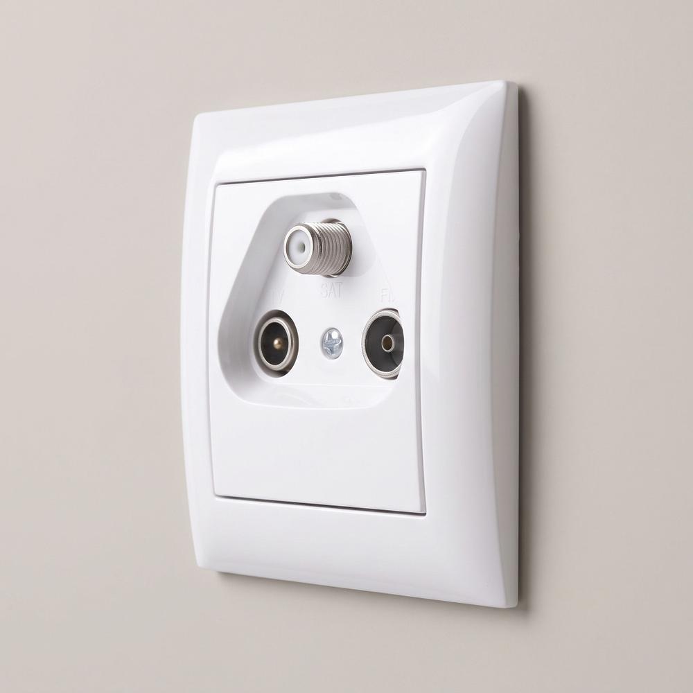RTV-SAT Antenos Lizdas su Rėmeliu OSTE JNH011-A WHITE