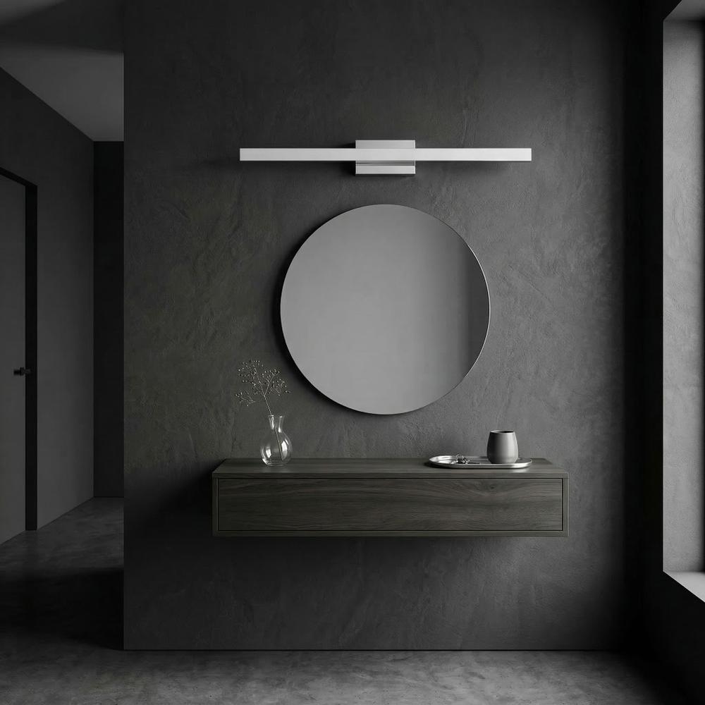 BADRUMSVÄGGLAMPA LED 80CM APP1847-1W CHROM