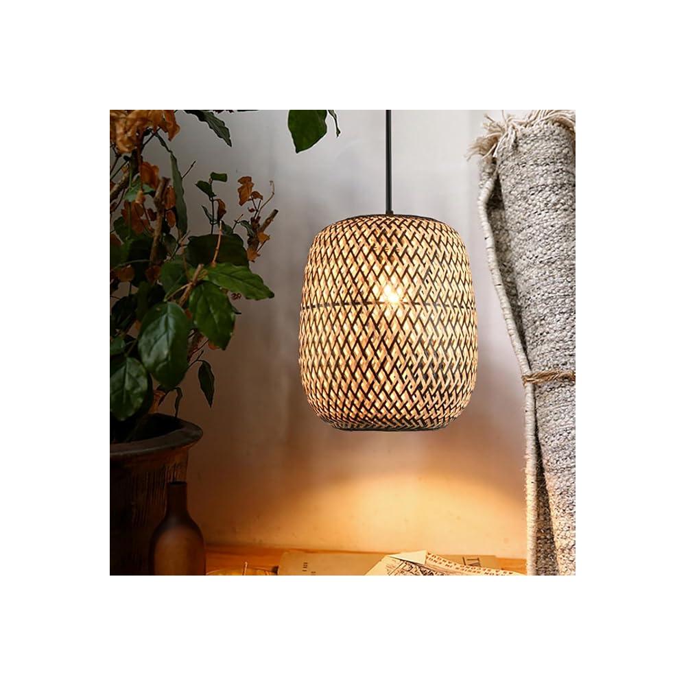 HÄNGANDE TAKLAMPA BOHO BAMBOO APP1542-1CP