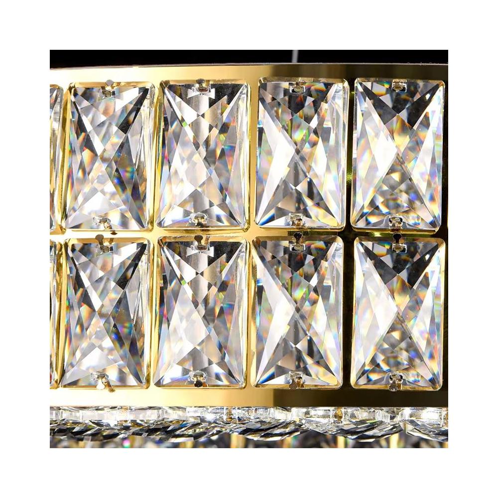 HÄNGANDE TAKLAMPA LED APP1568-CP Guld 60 cm