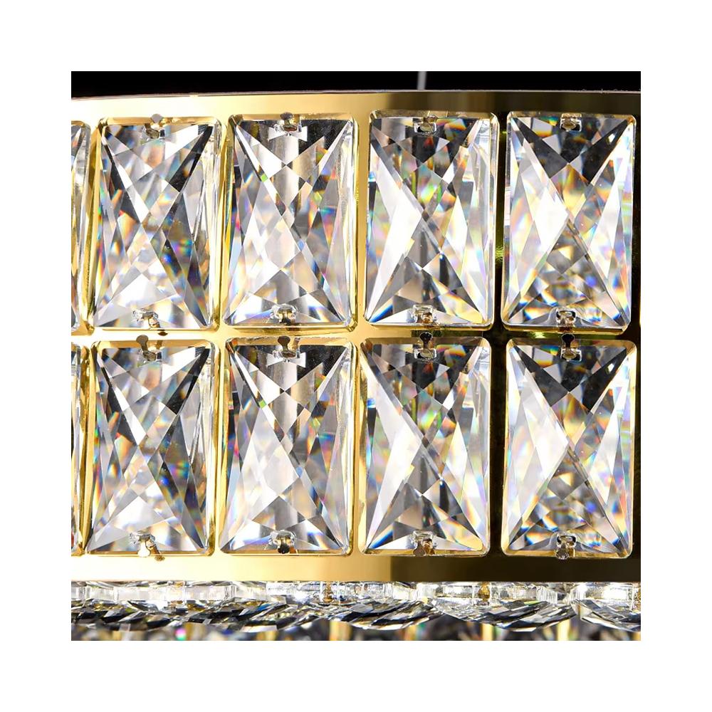 TAKLAMPA HÄNGANDE LED APP1569-CP Guld 80 cm