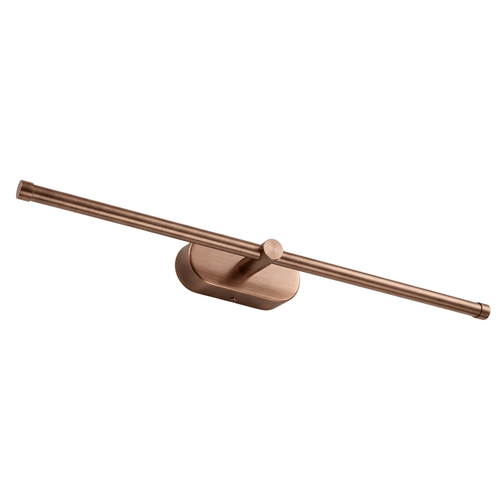 Kúpeľňové nástenné LED svietidlo APP1896-1W 60 cm BRUSH COPPER