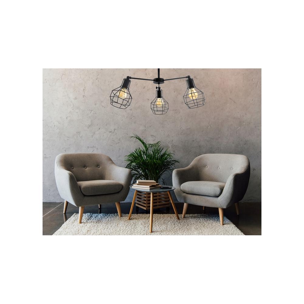 Metallpendellampa i tak Loft APP734-3C