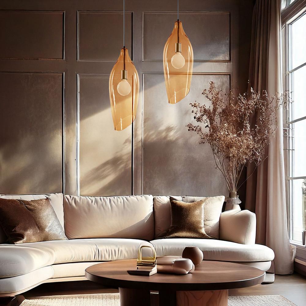 Modern Glas Taklampa APP892-1CP