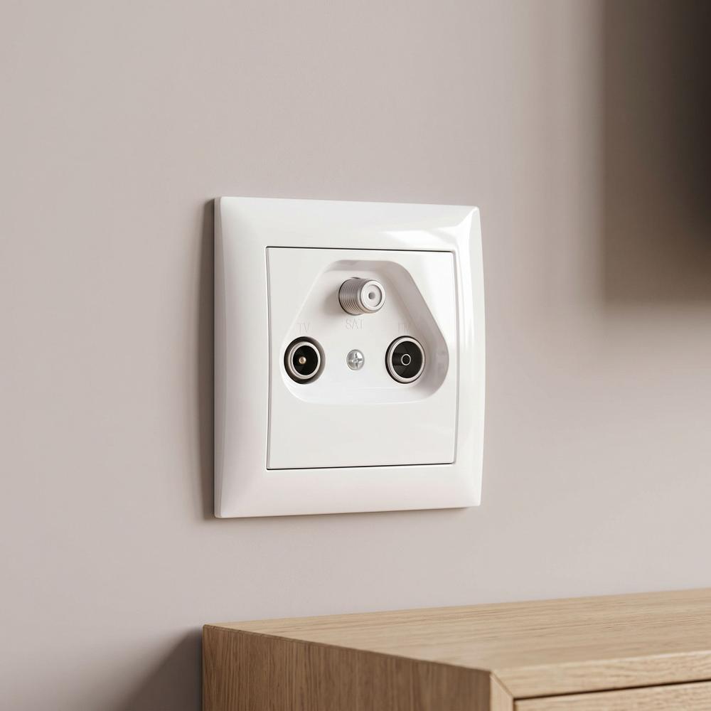 RTV-SAT Antenos Lizdas su Rėmeliu OSTE JNH011-A WHITE
