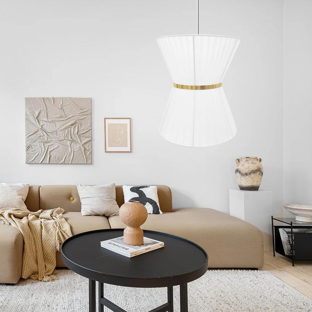 HÄNGENDE TAKLAMPA APP1504-1CP VIT
