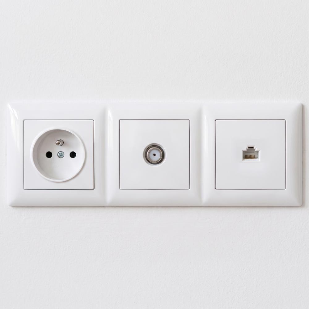 Розетка RJ45 OSTE JNH010-S WHITE