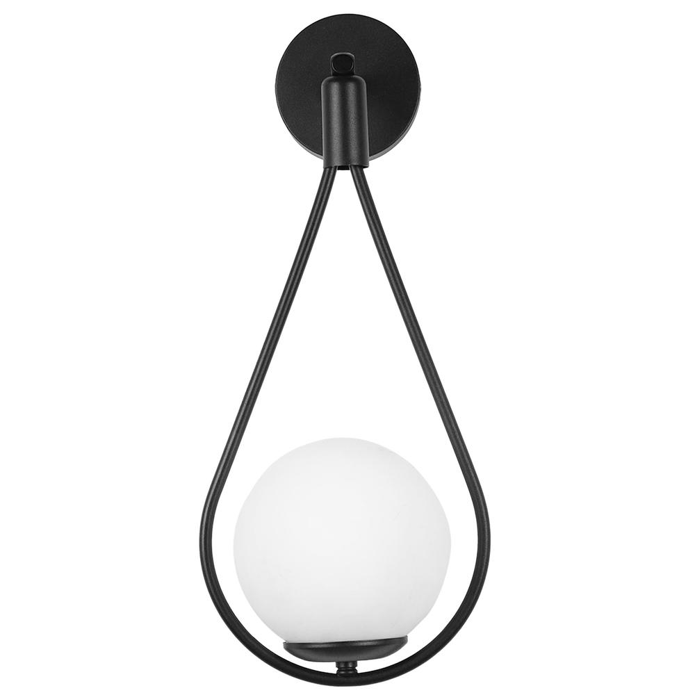 Vägglampa G093-1W Svart Vit