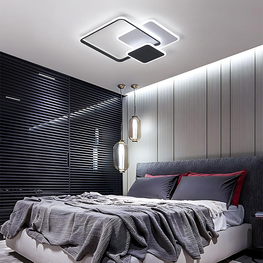 Taklampa LHJ079-C LED-plafond SVART