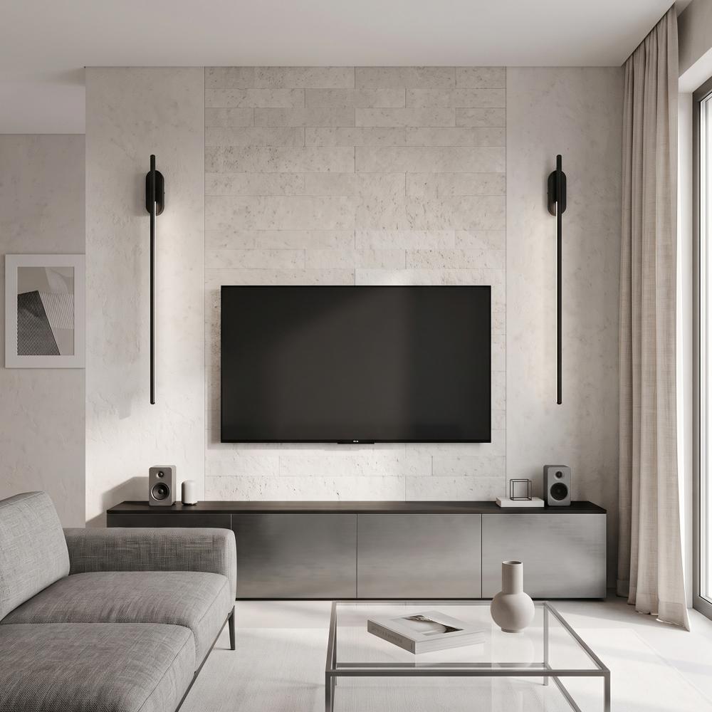 VÄGGLAMPA TILL VARDAGSRUM LED NEUTRAL 12W 92CM APP584-1W