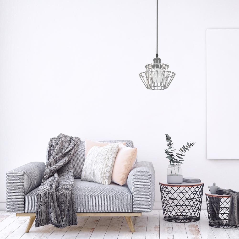 Hängande Taklampa APP943-1CP Set Krom