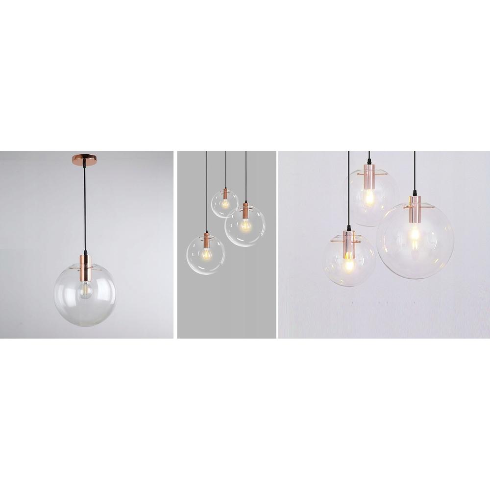 Taklampa Lassi 25 cm APP040-1CP Roséguld