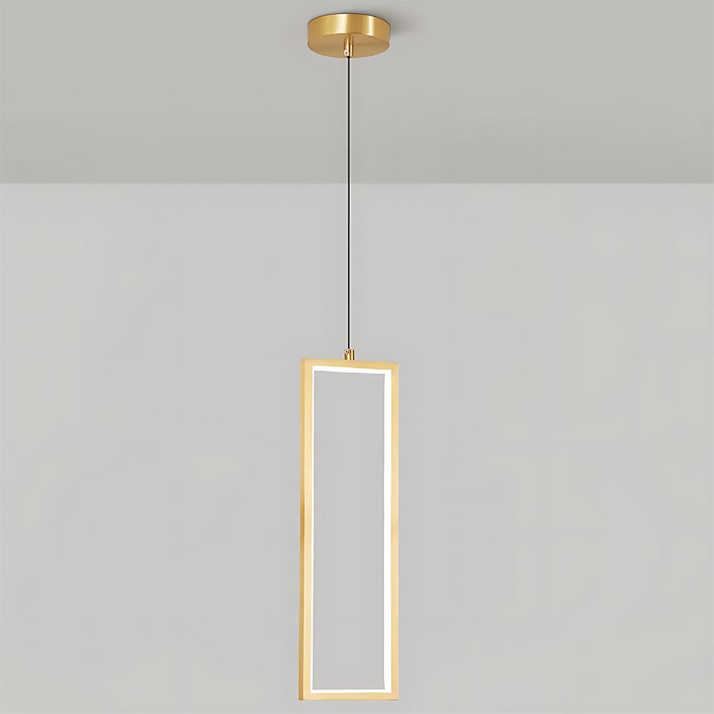 TAKLAMPA HÄNGENDE LED LHJ084-1CP GULD