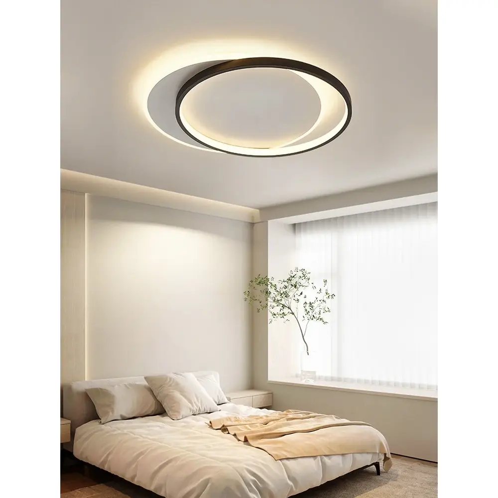 Taklampa LHJ076-C SVART/VIT 40 CM LED