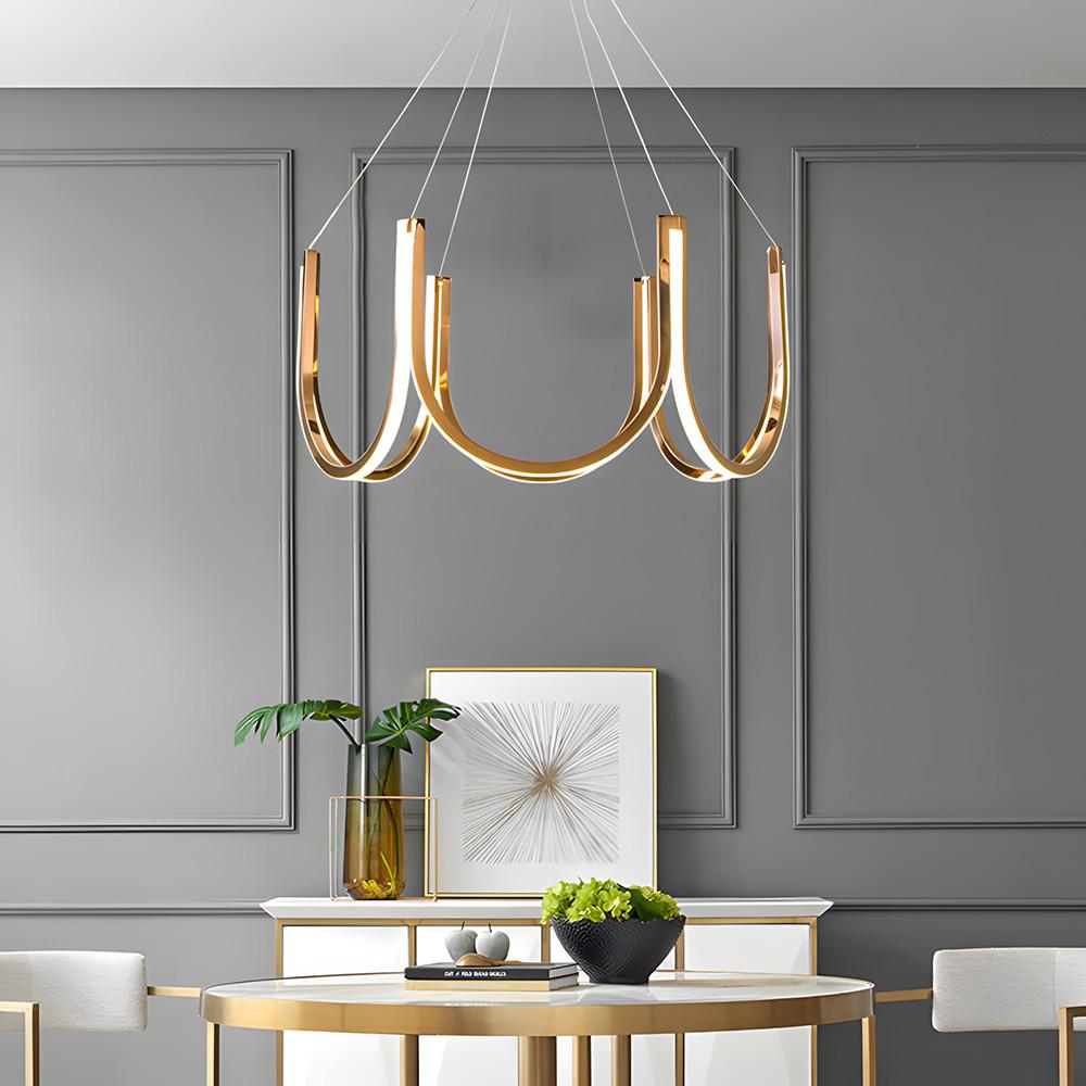 HÄNGLAMPA LED APP1749-CP Guld