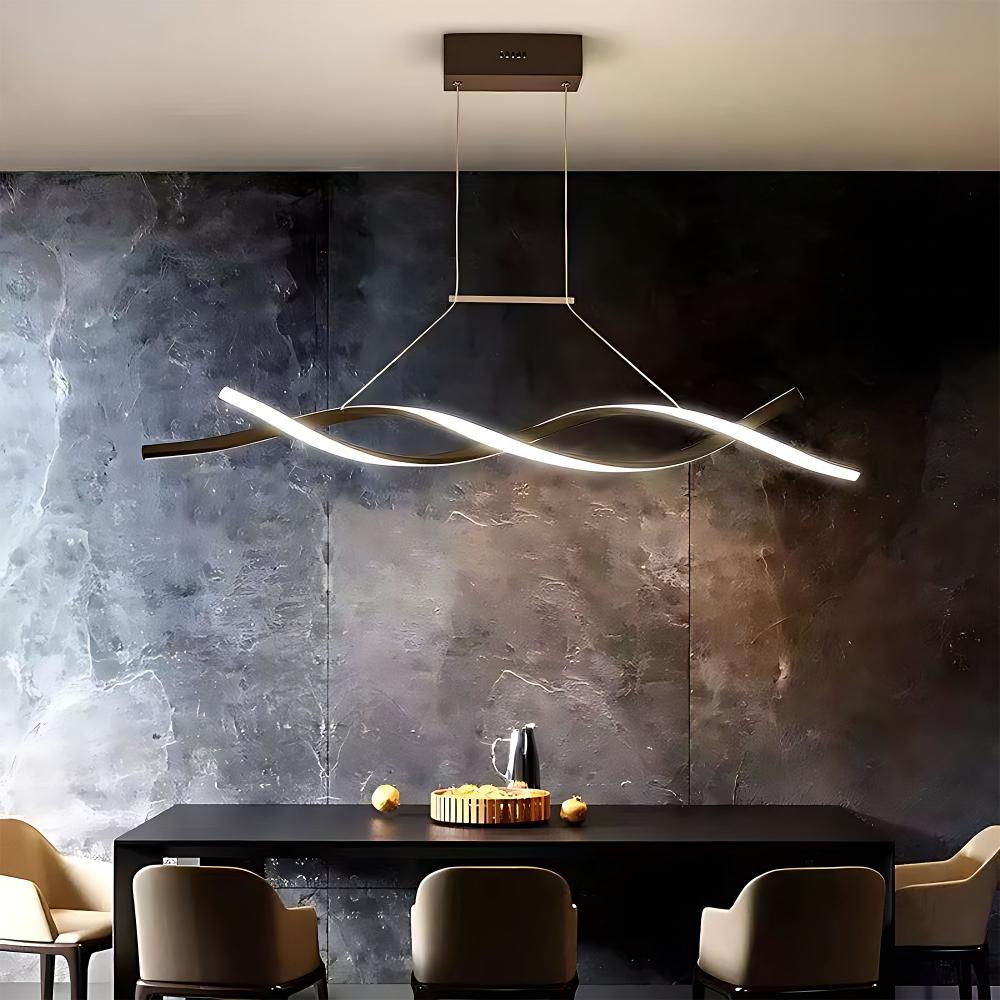 TAKLAMPA HÄNGANDE LED LHJ020-CP SVART