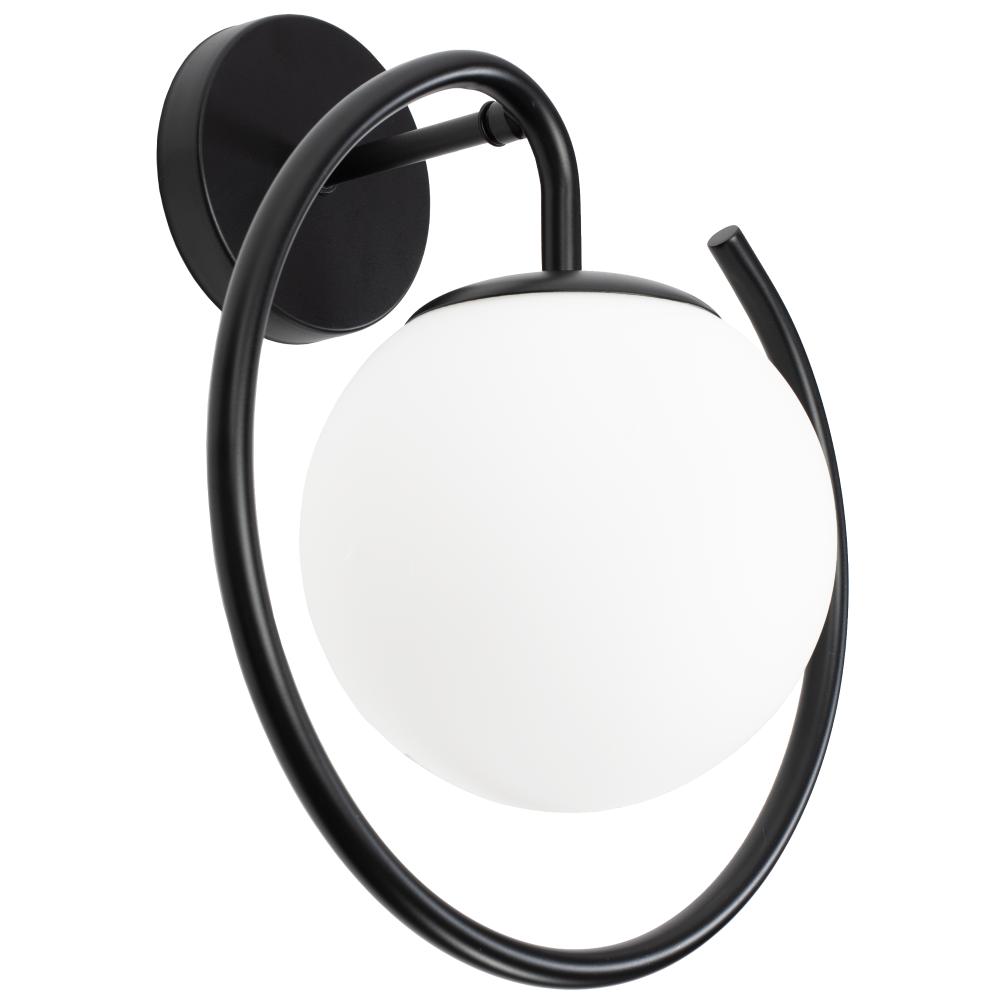 VÄGGLAMPA VÄGGLYKTA APP1152-1W Svart