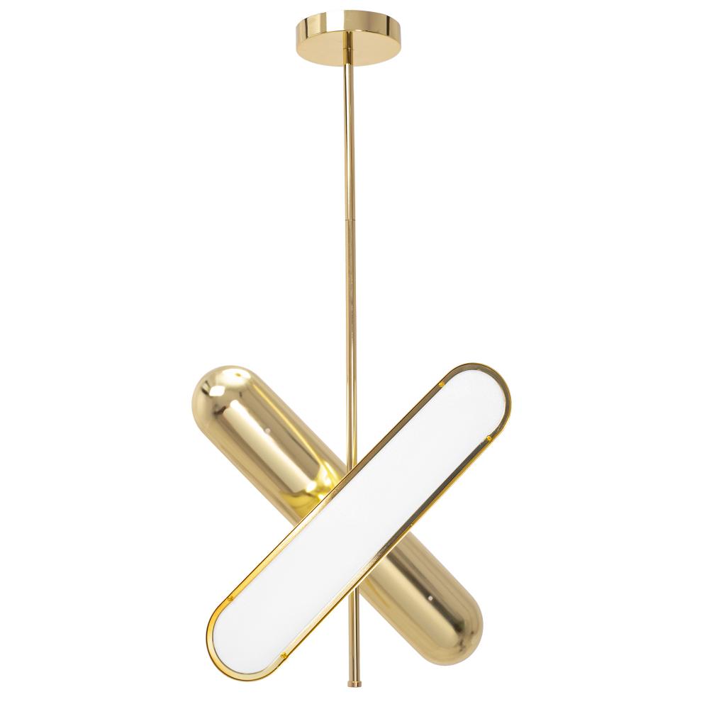 Taklampa LED APP832-CP Hängande Guld