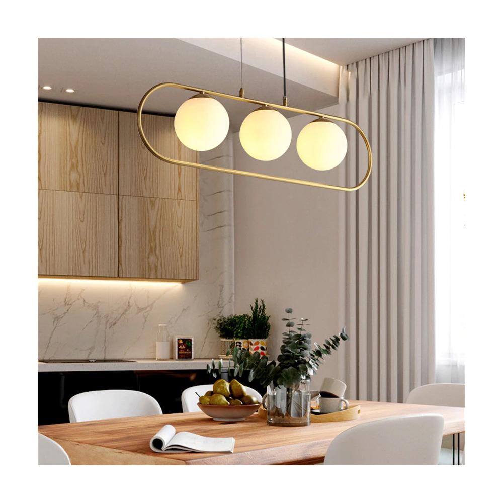TAKLAMPA HÄNGANDE GLAMOUR APP915-3CP Guld