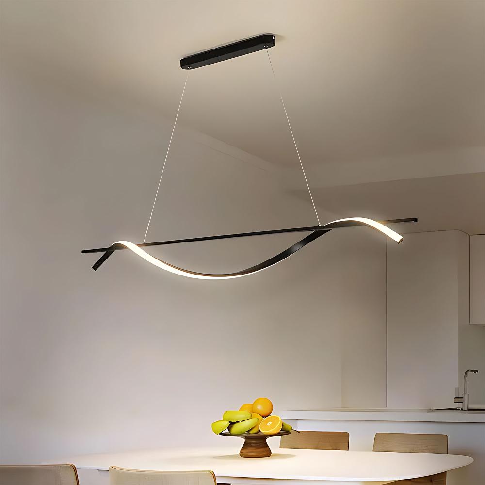 Hängande lampa LHJ019-CP 120 cm BLACK