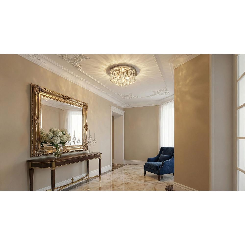 KRISTALLAMPA PLAFOND APP1039-3C KROM